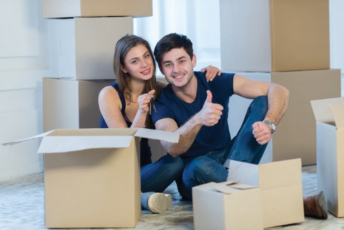 Careful room-by-room packing service for fragile items and household belongings