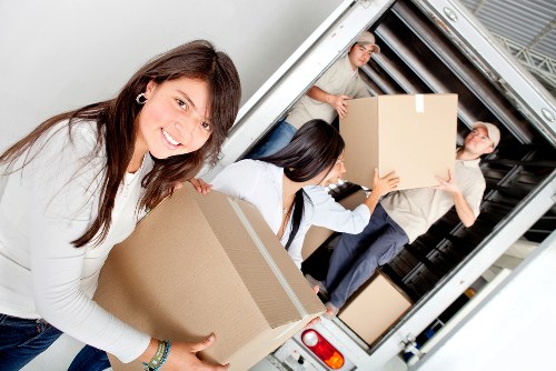 Piano moving equipment ready for a residential or commercial removal