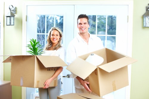 Local storage move-in process in Harringay