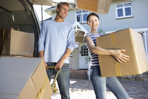 Moving boxes and furniture with a local Harringay van service
